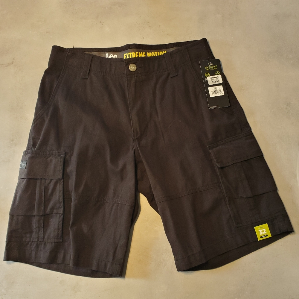 Lee Men's Cargo Shorts - Black